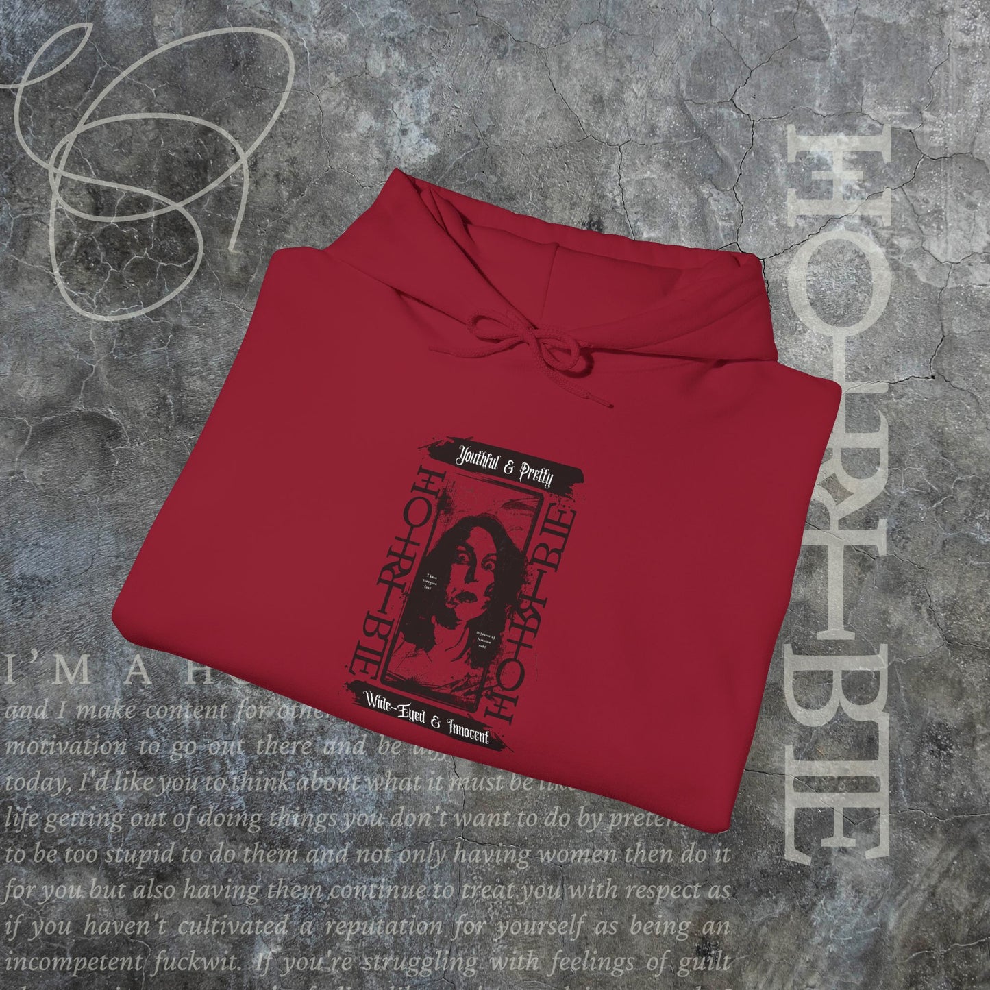 "Wide Eyed & Innocent" - Cozy Hoodie