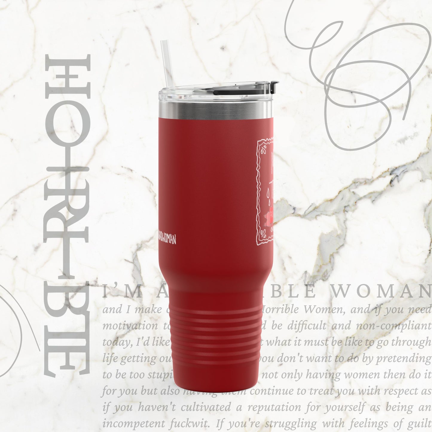 "Male Tears" - Insulated Travel Mug