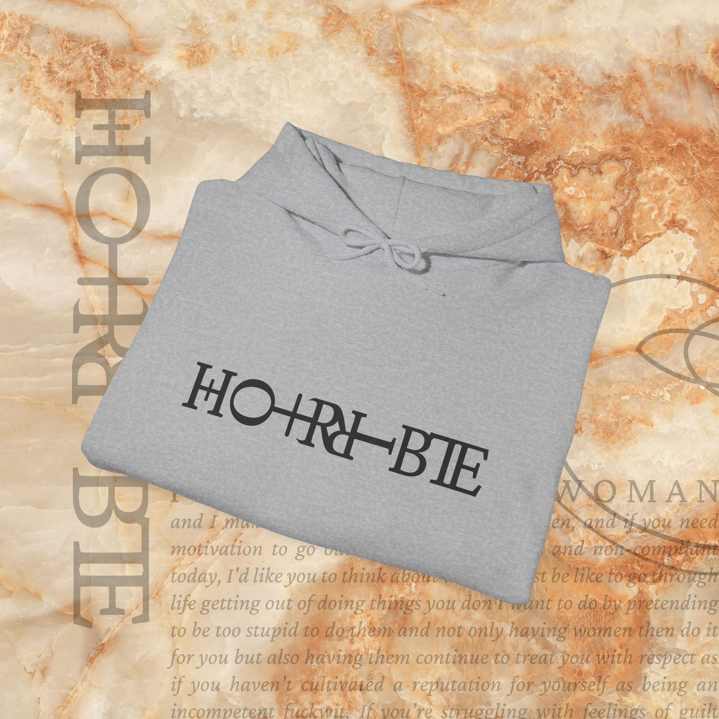 "Cryptically Horrible" - Cozy Hoodie