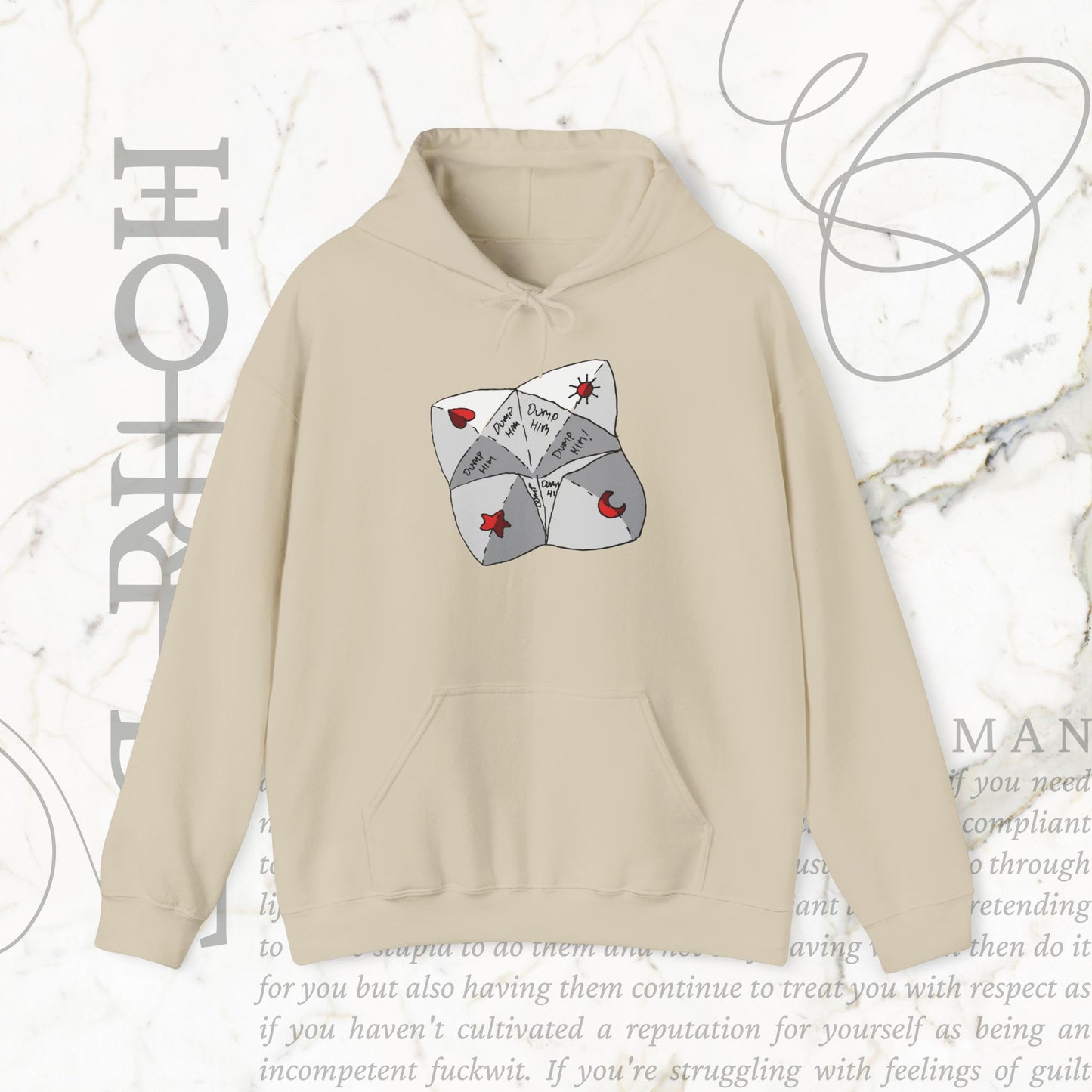 "Dump Him" - Cozy Hoodie