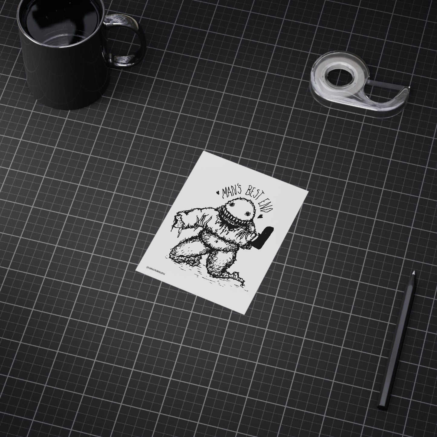 “Man’s Best End” - Art Print