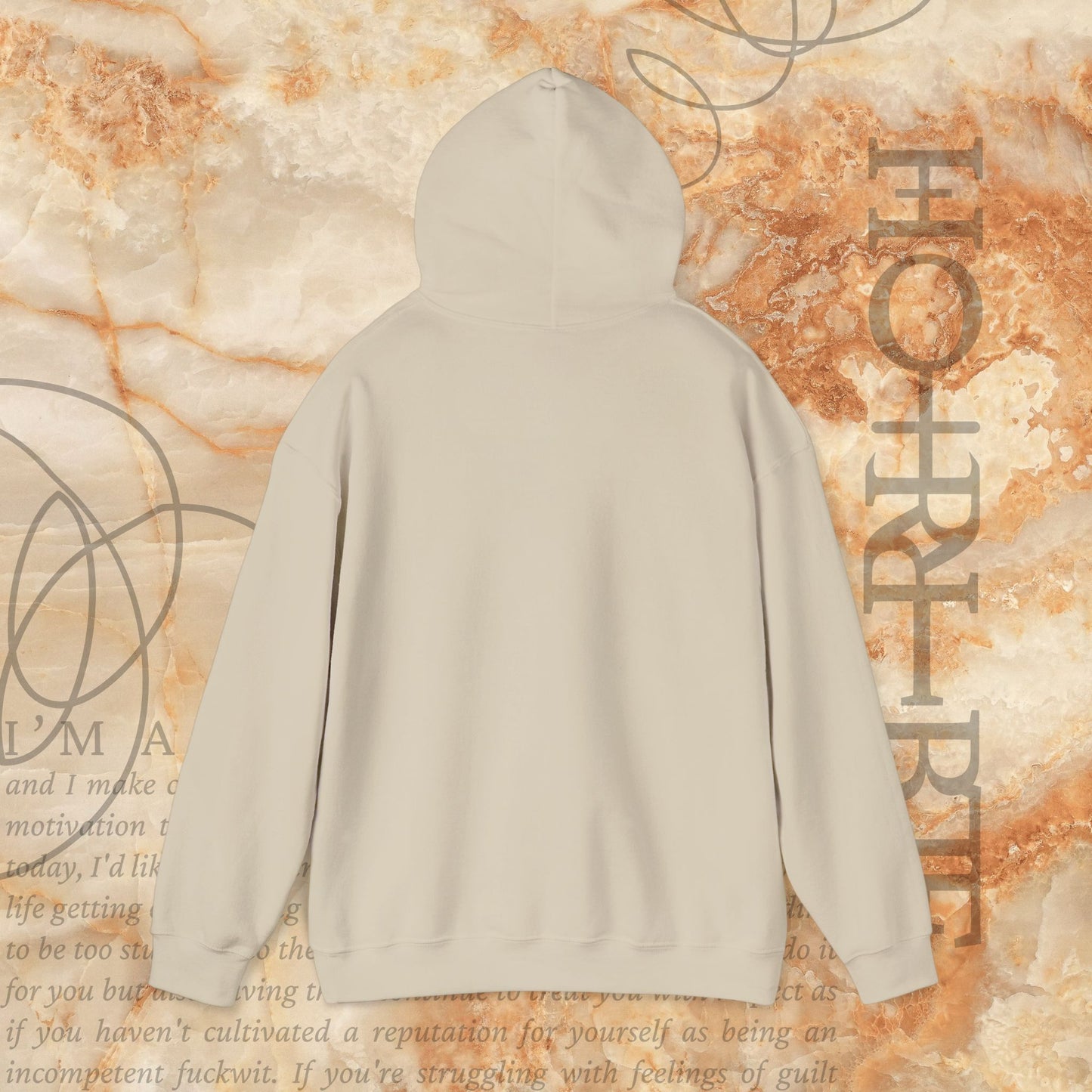 "Cryptically Horrible" - Cozy Hoodie