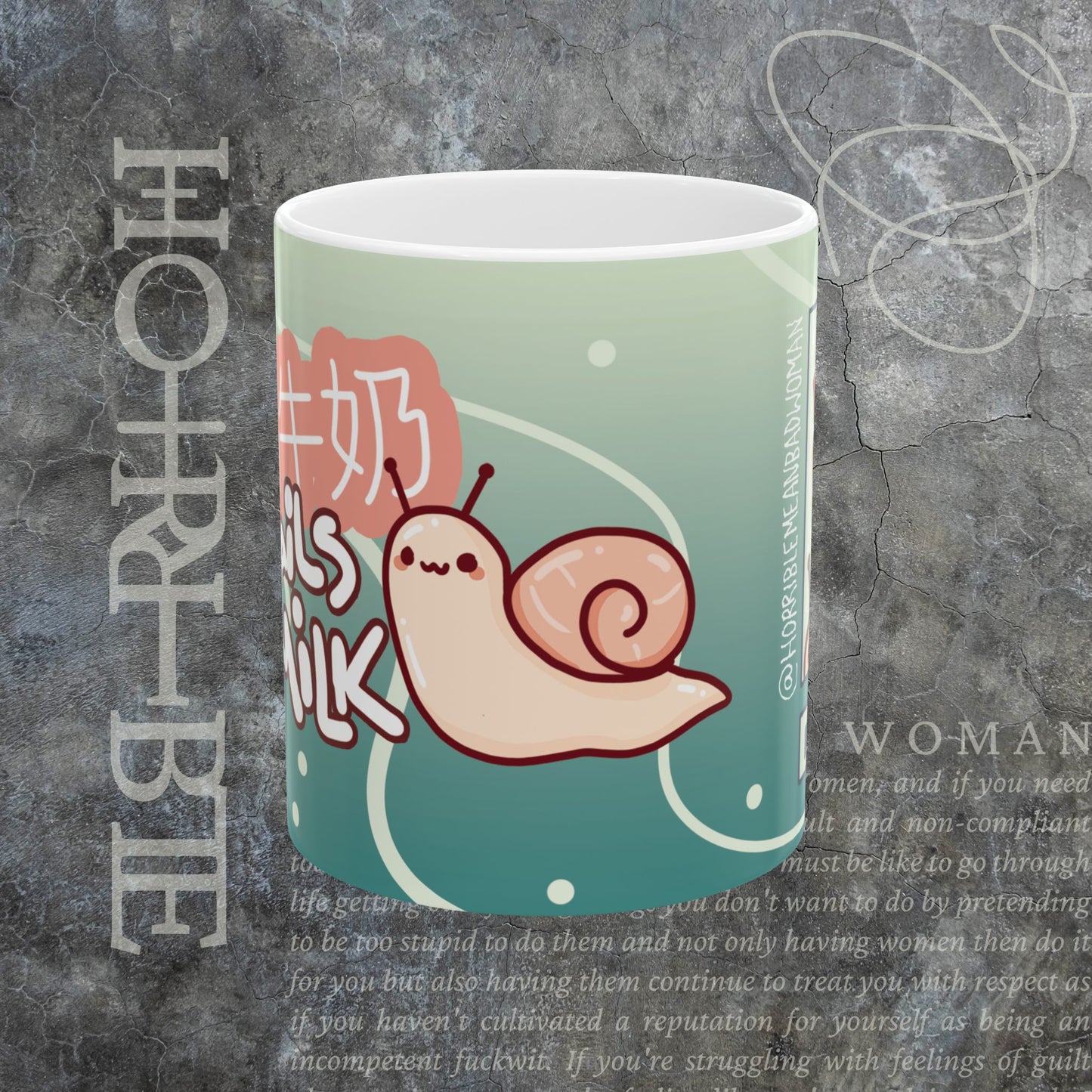 "Snail Milk" - Ceramic Mug