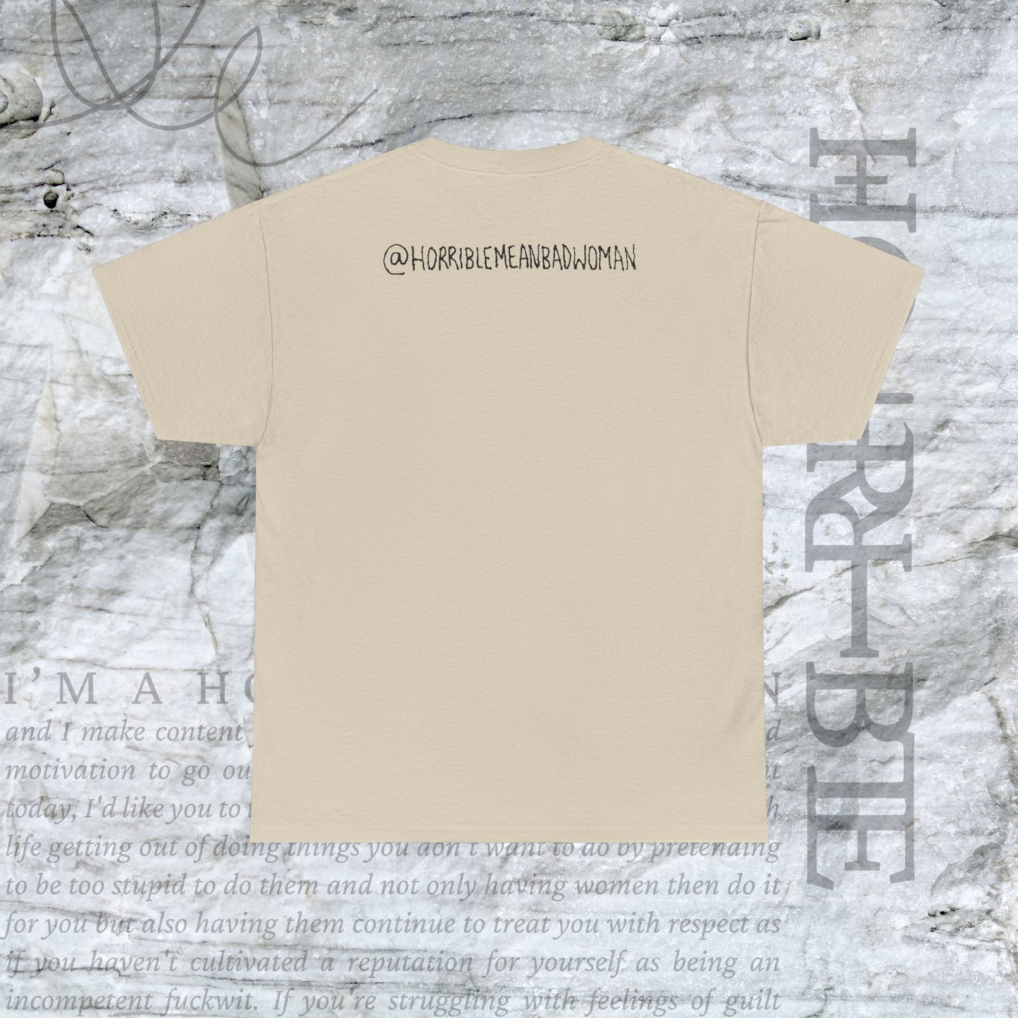 "Insufferable Hag” - Heavy Cotton Tee