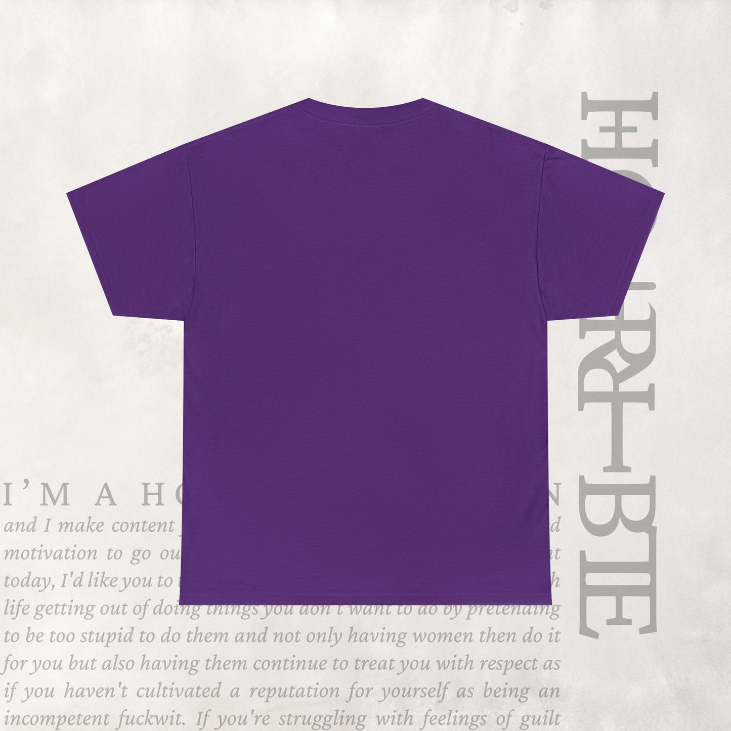 "Cryptically Horrible" - Heavy Cotton Tee