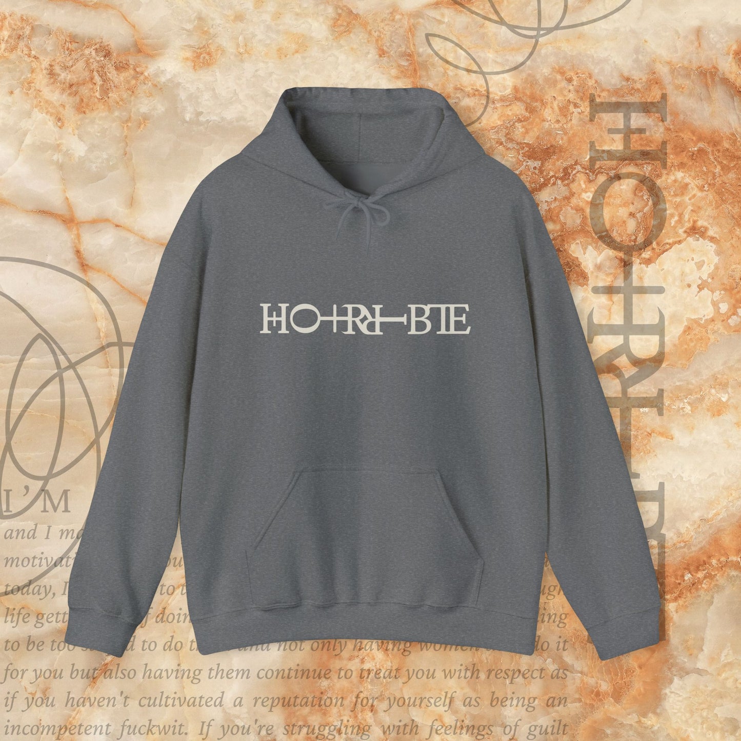 "Cryptically Horrible" - Cozy Hoodie