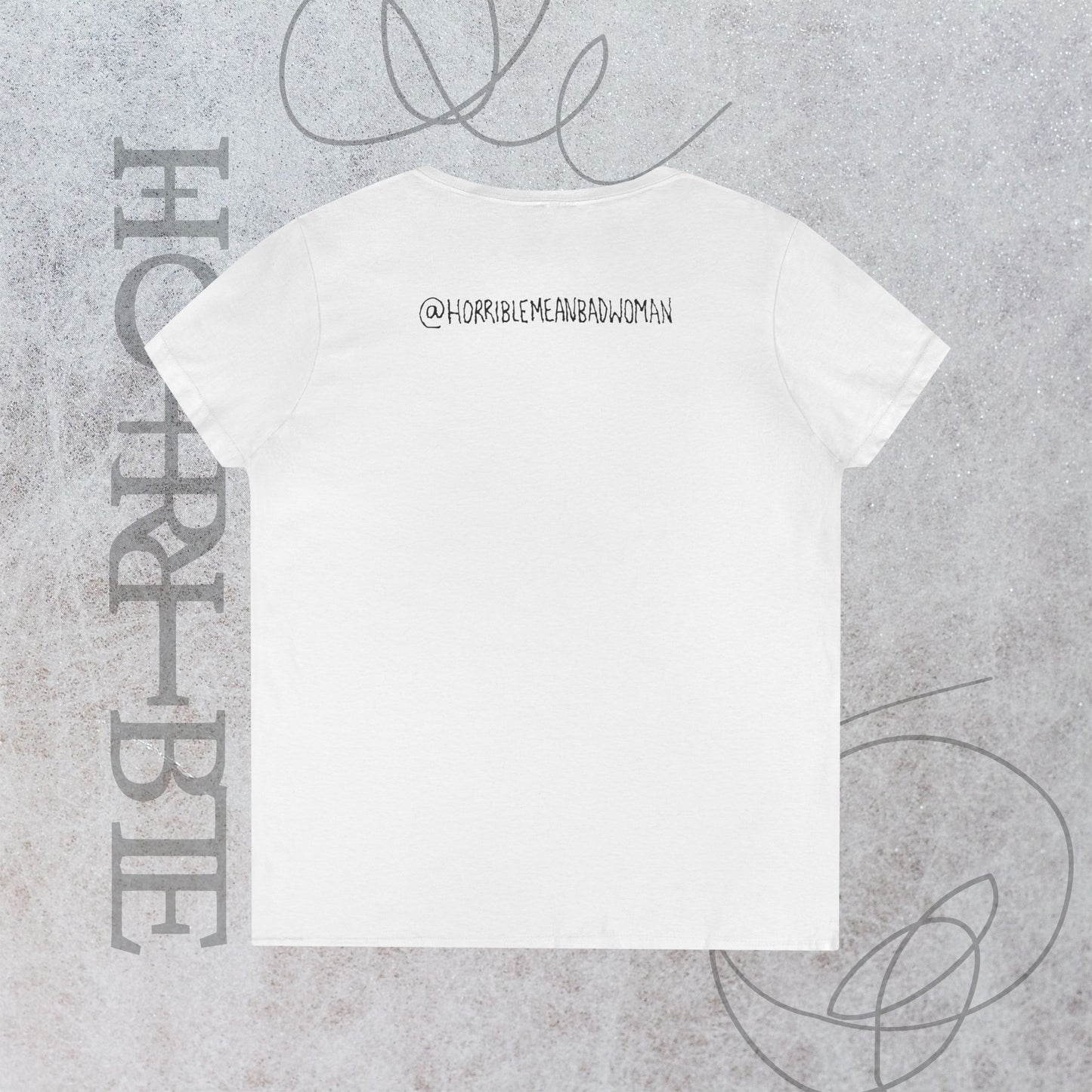 "Fight Like a Girl" - V-Neck T-Shirt