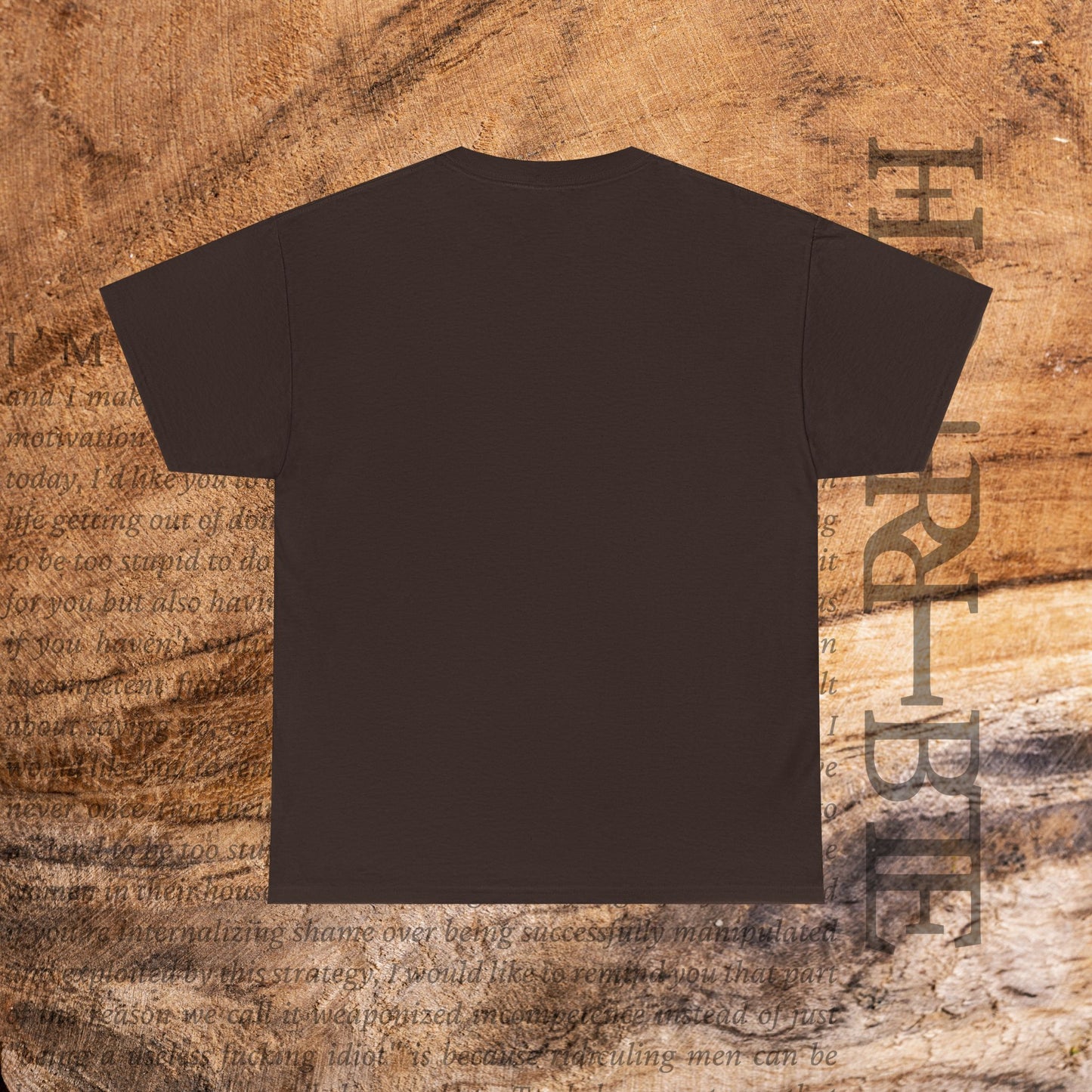 “Man’s Best End” - Heavy Cotton Tee