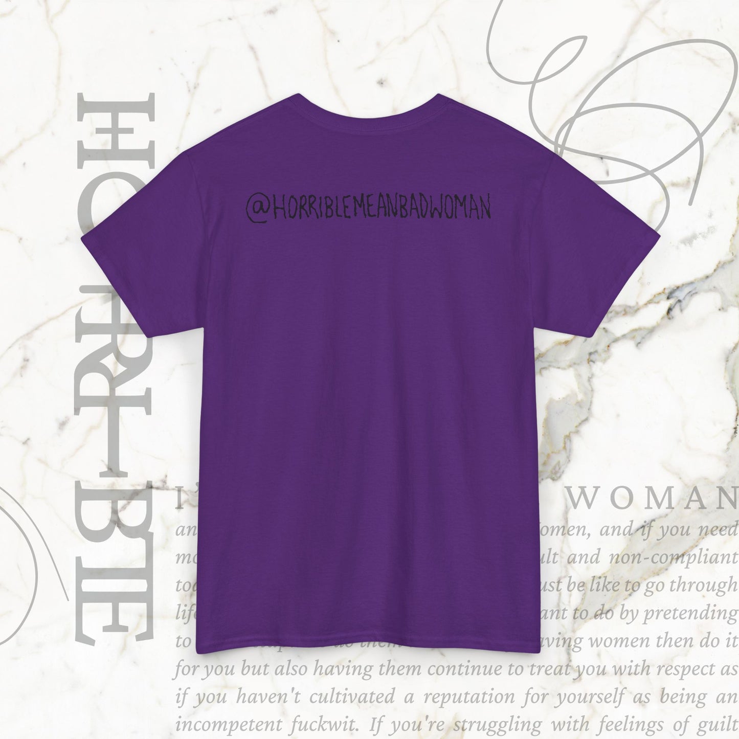 "Pathologically Untameable Shrew" - Heavy Cotton Tee