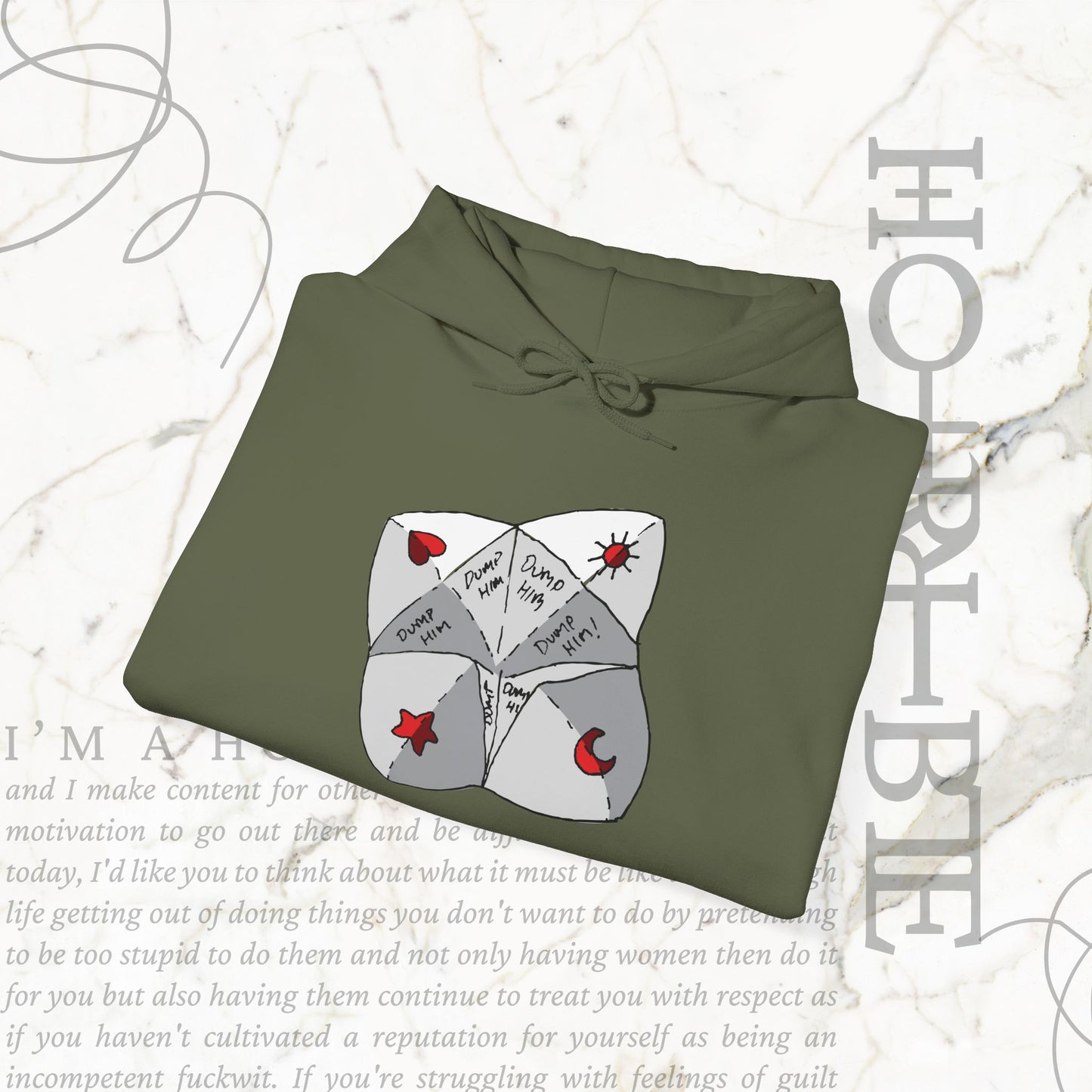 "Dump Him" - Cozy Hoodie