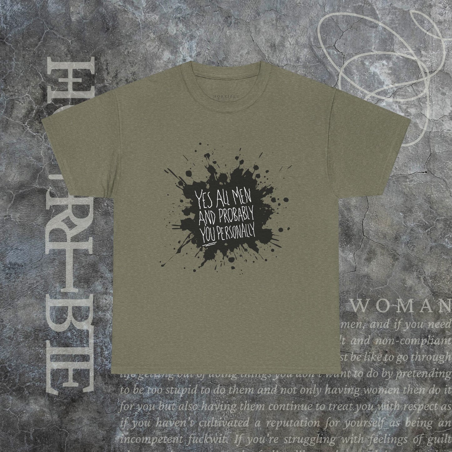 "Yes All Men" - Heavy Cotton Tee