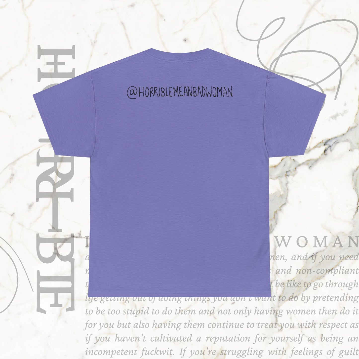 "Pathologically Untameable Shrew" - Heavy Cotton Tee