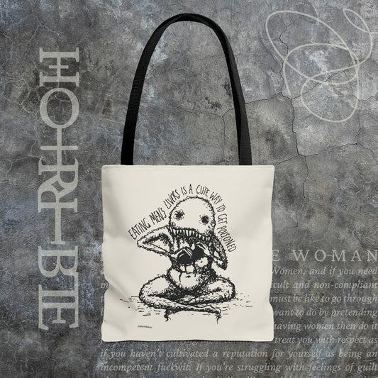 "A Cute Way To Get Poisoned” - White Tote Bag