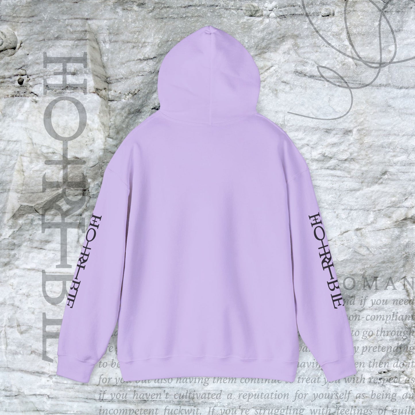 "The Original Horrible Mean Bad Woman” - Cozy Hoodie