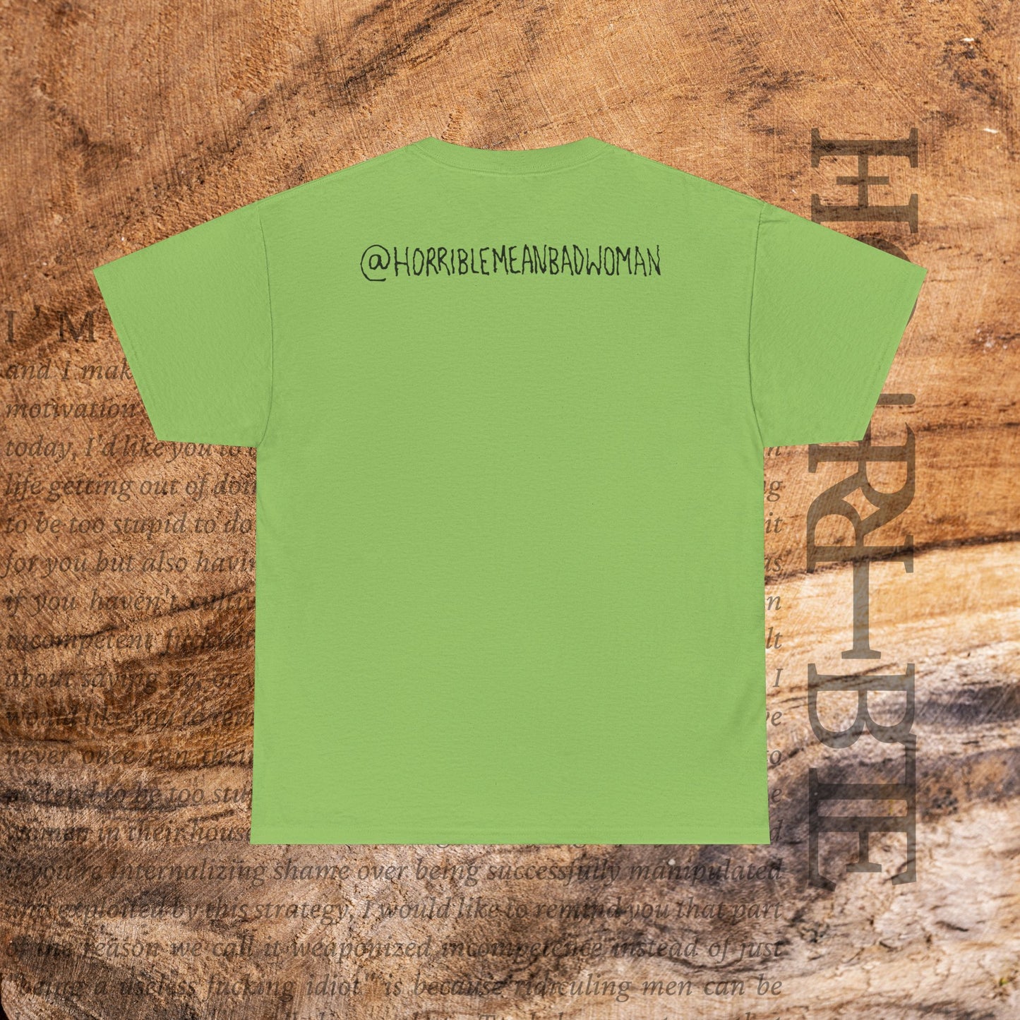 "Internalized Shame/Externalized Anger" - Heavy Cotton Tee