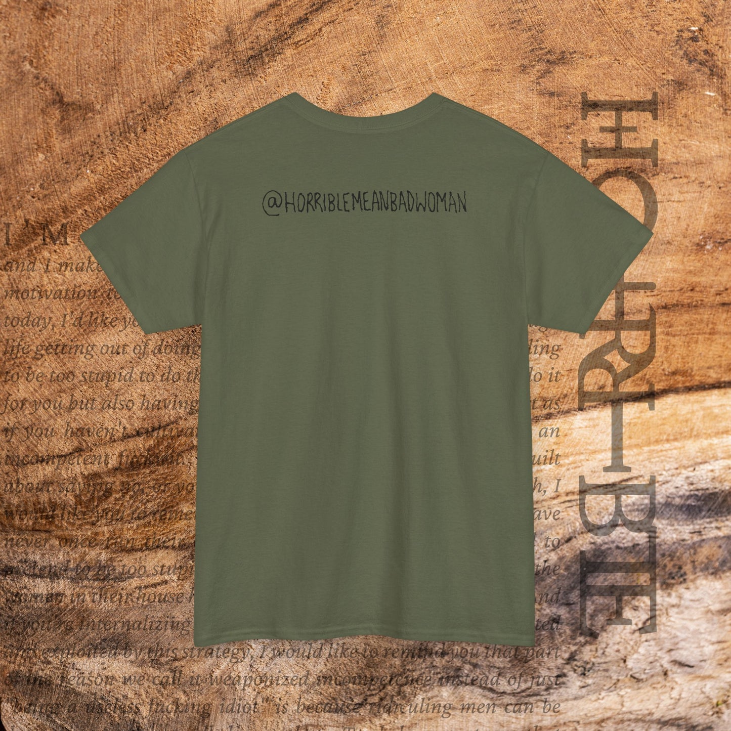 “Seasoned Crone” - Heavy Cotton Tee