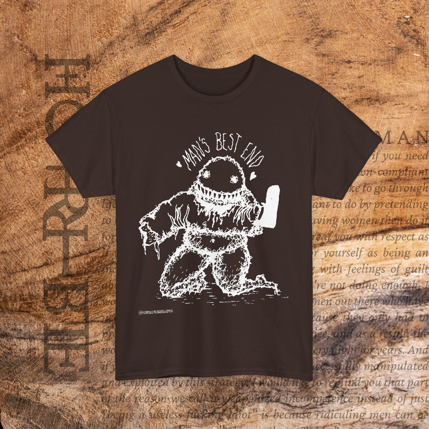 “Man’s Best End” - Heavy Cotton Tee