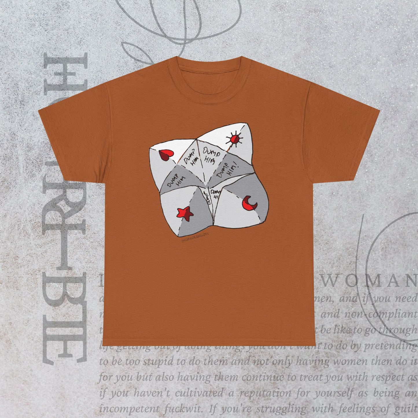 "Dump Him Chatterbox" - Heavy Cotton Tee