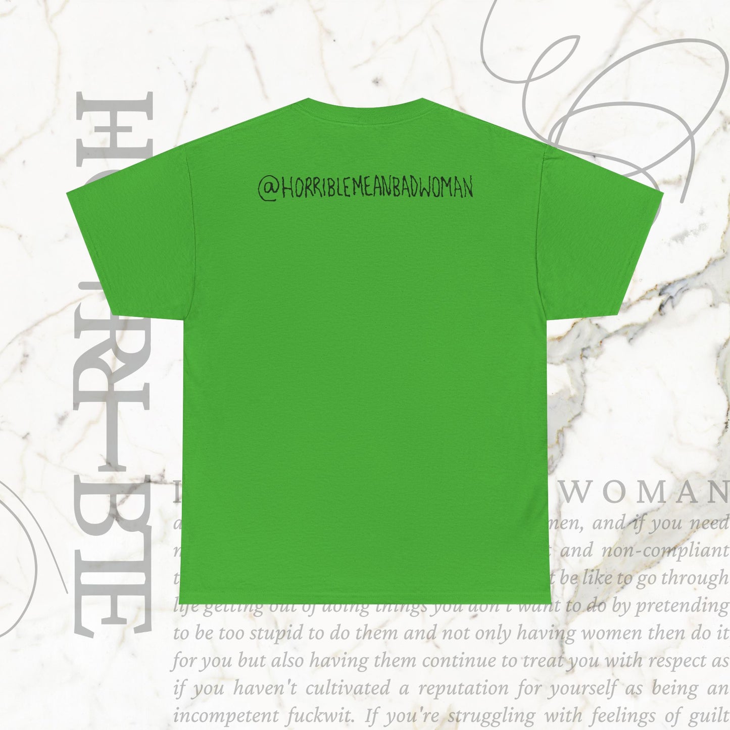 "Pathologically Untameable Shrew" - Heavy Cotton Tee