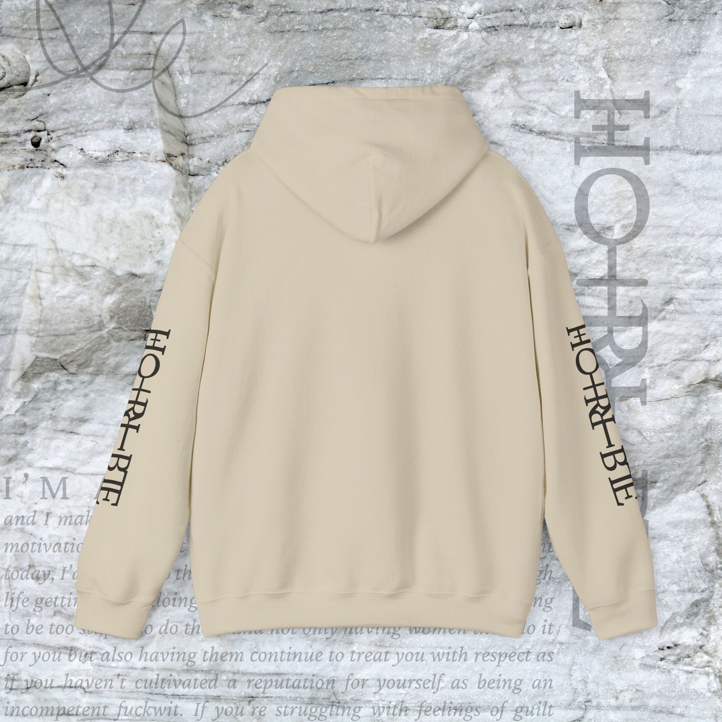 "The Original Horrible Mean Bad Woman” - Cozy Hoodie