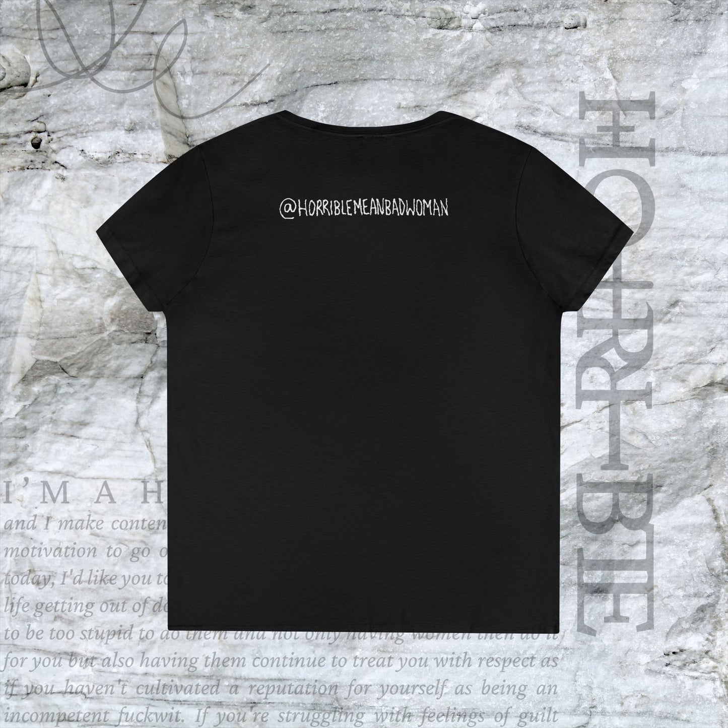 "Man's Best End" - V-Neck T-Shirt