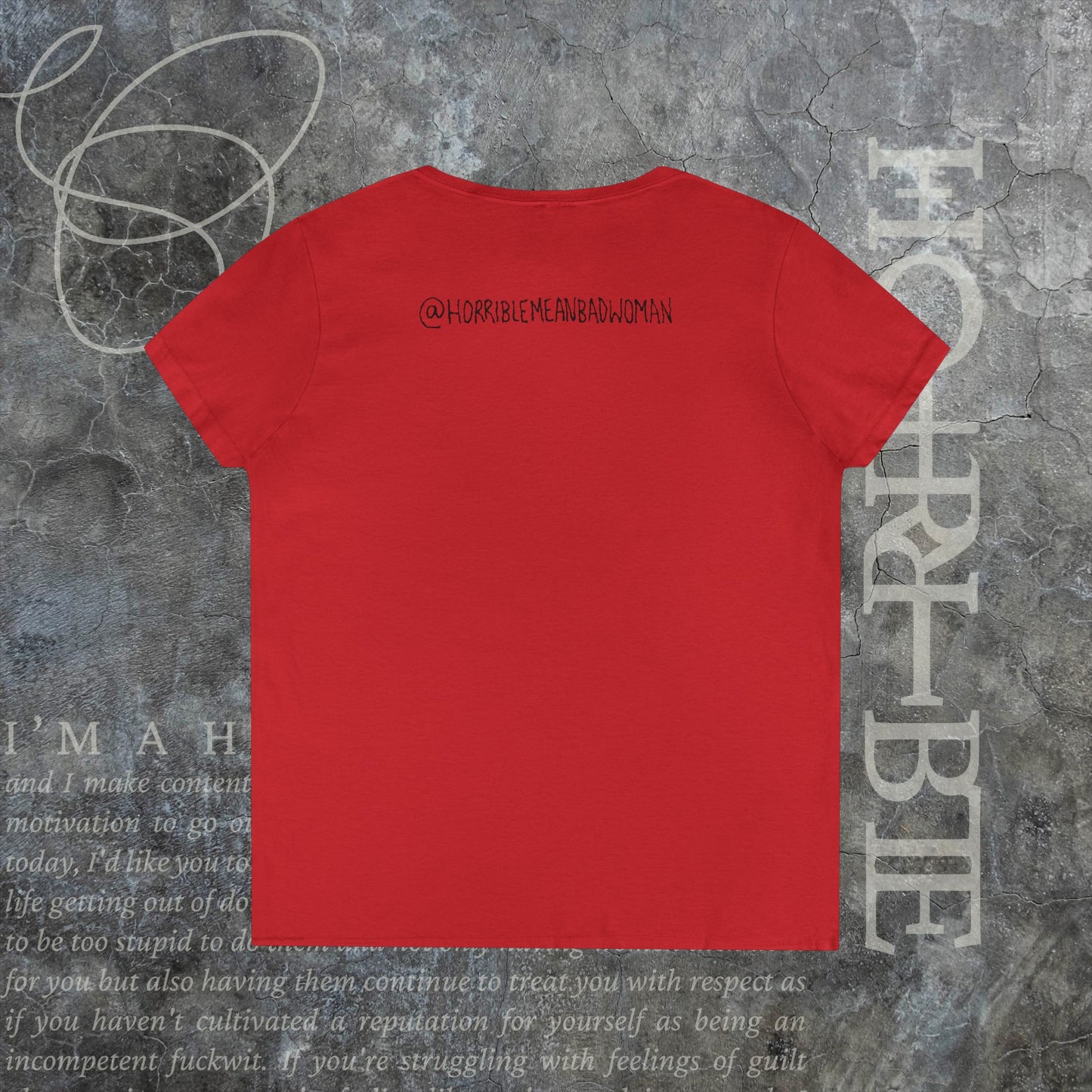 "A Cute Way To Get Poisoned" - V-Neck T-Shirt