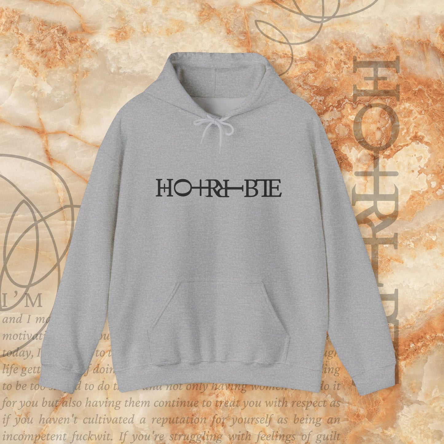 "Cryptically Horrible" - Cozy Hoodie