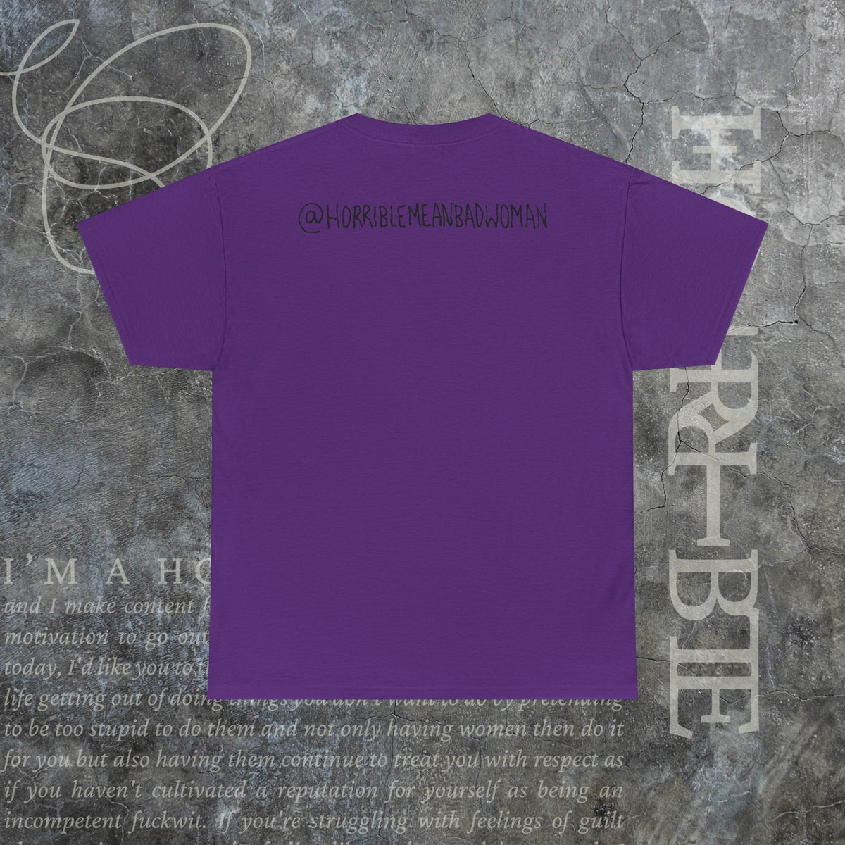 "You Should Smile More" - Heavy Cotton Tee