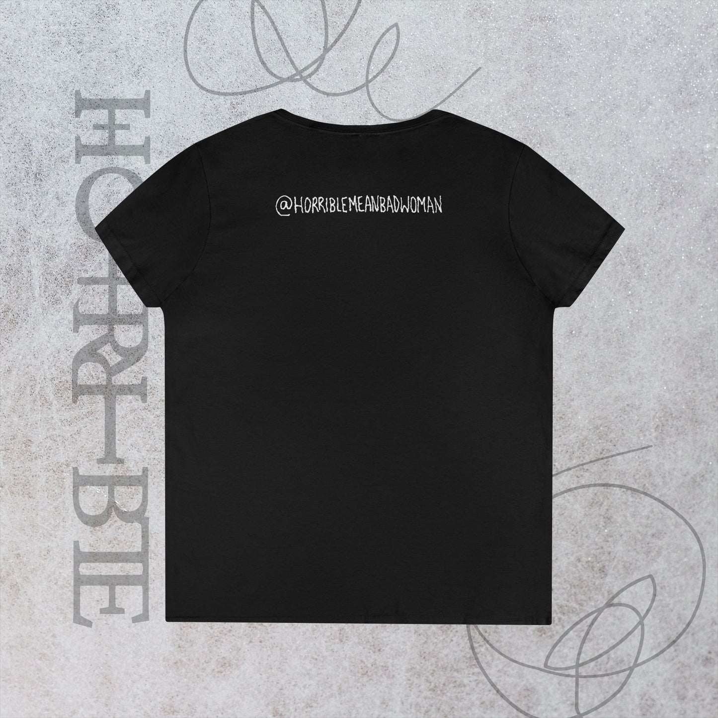 "Insufferable Hag" - V-Neck T-Shirt