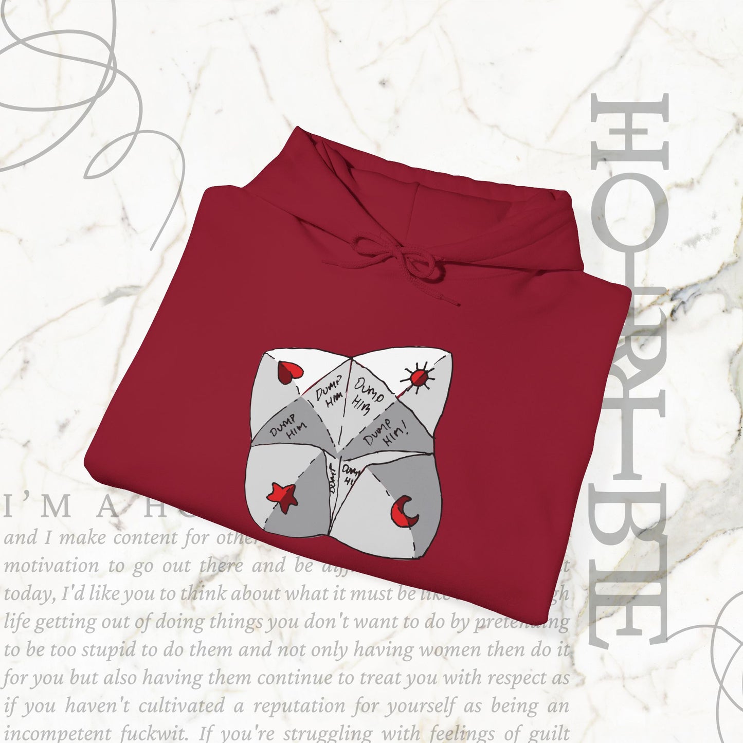 "Dump Him" - Cozy Hoodie