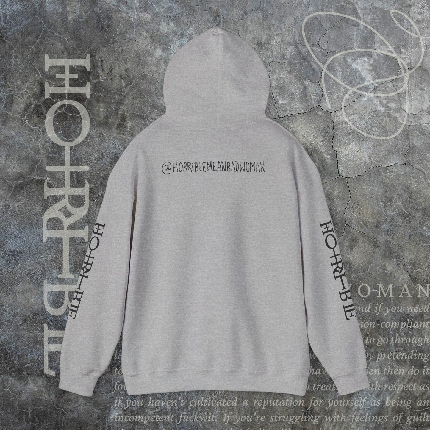“Seasoned Crone" - Cozy Hoodie
