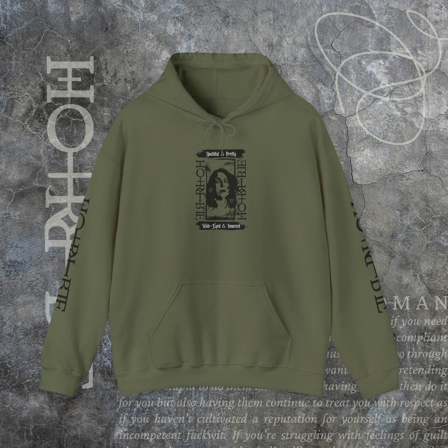 "Wide Eyed & Innocent" - Cozy Hoodie