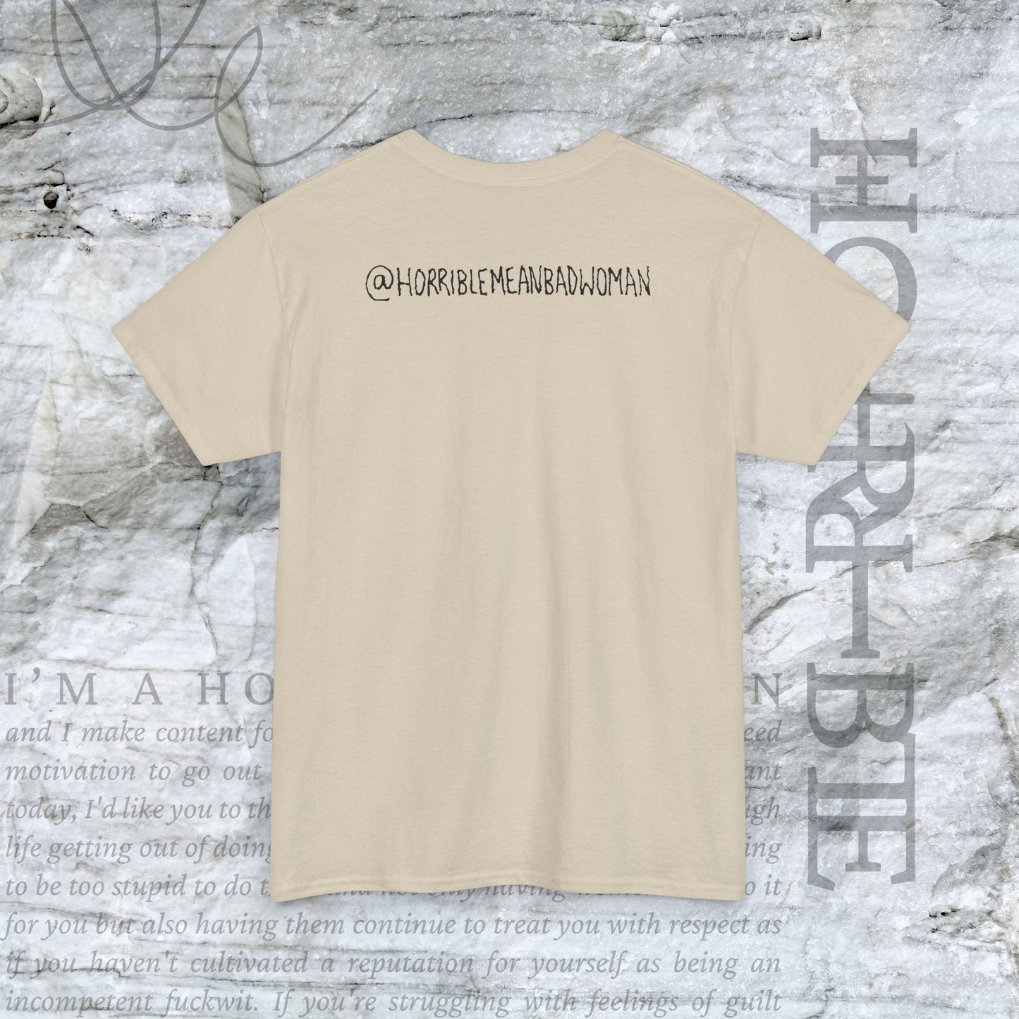 "Insufferable Hag” - Heavy Cotton Tee
