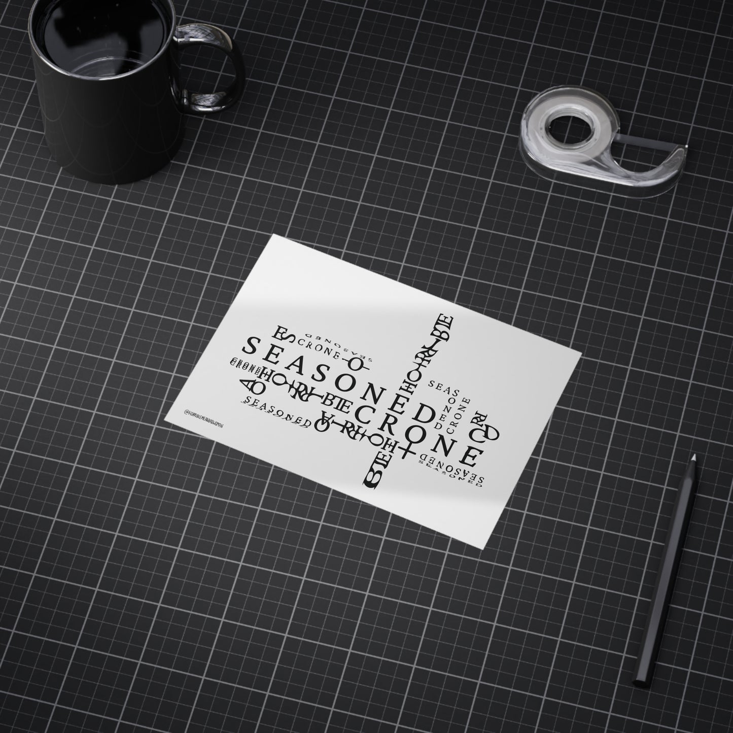 “Seasoned Crone” - Art Print