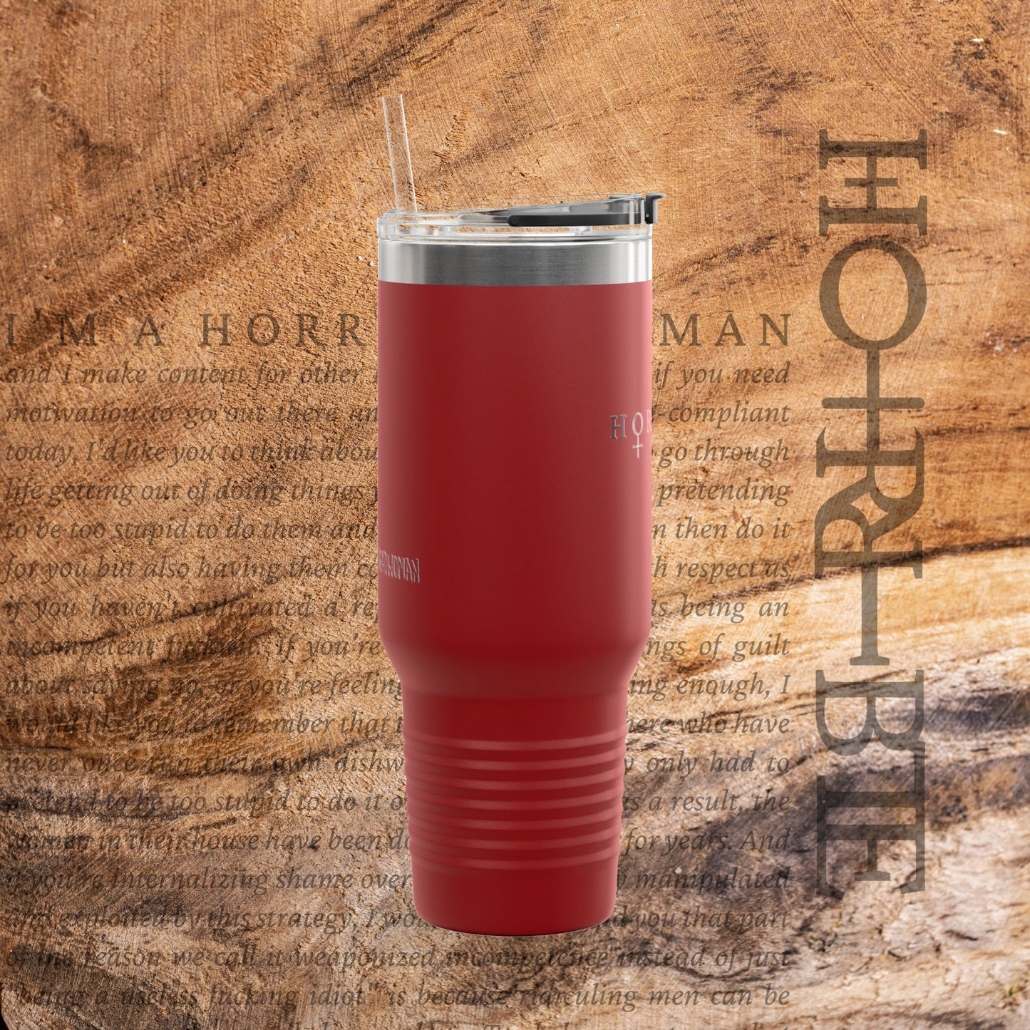 "The Original Horrible Mean Bad Woman" - Insulated Travel Mug