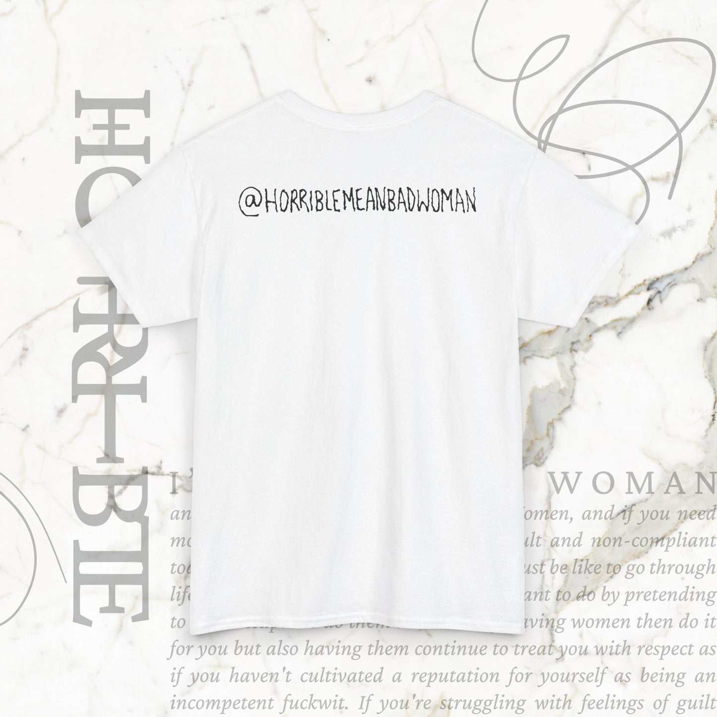"Pathologically Untameable Shrew" - Heavy Cotton Tee