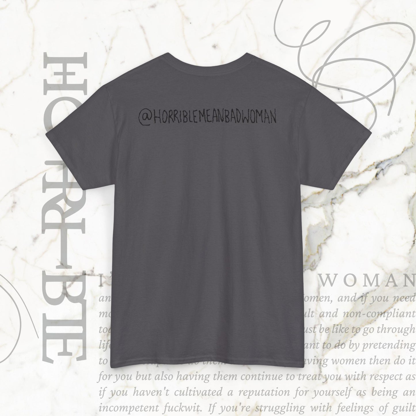 "Pathologically Untameable Shrew" - Heavy Cotton Tee