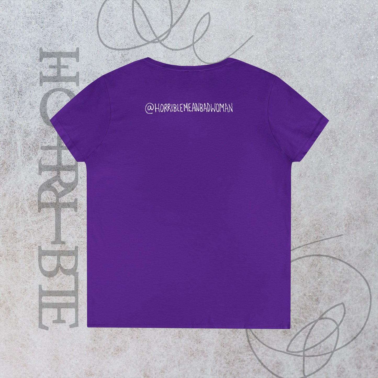 "Fight Like a Girl" - V-Neck T-Shirt