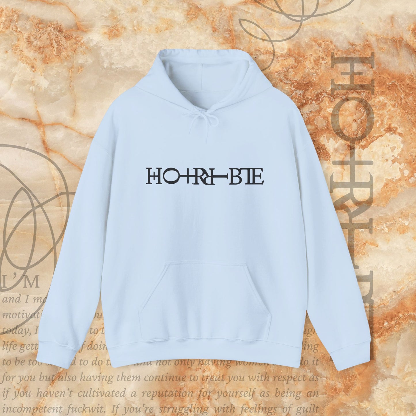"Cryptically Horrible" - Cozy Hoodie