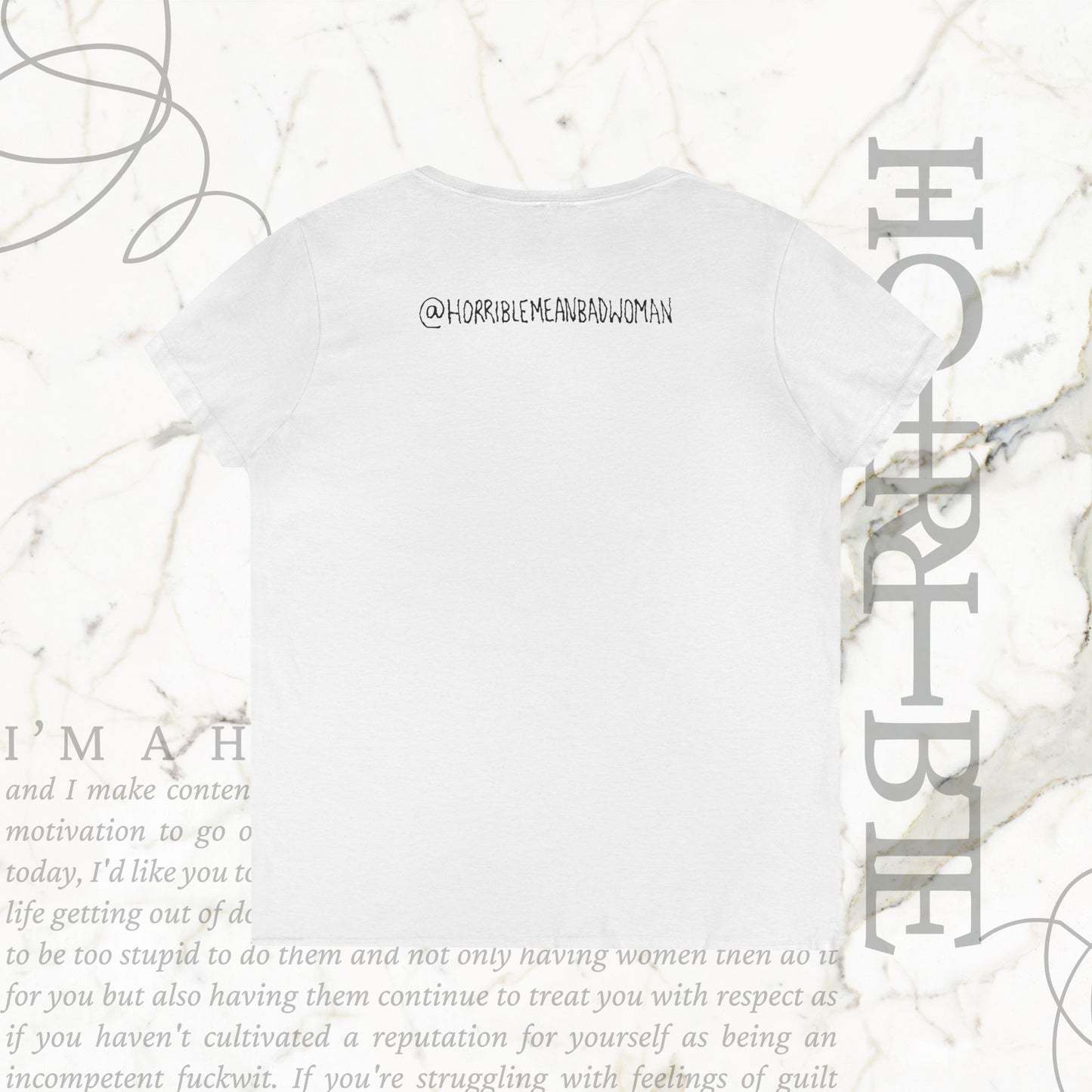 "Seasoned Crone" - V-Neck T-Shirt