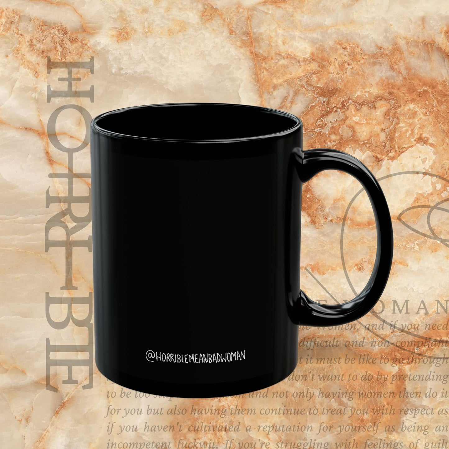 "Internalized Shame/Externalized Anger" - Ceramic Mug