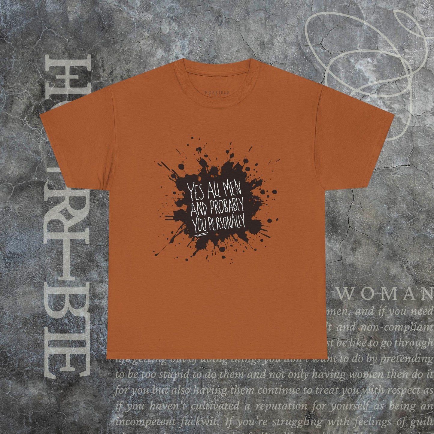 "Yes All Men" - Heavy Cotton Tee