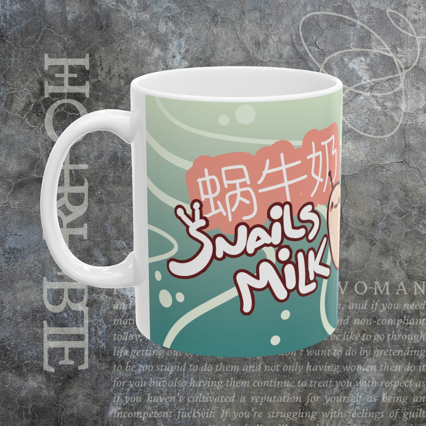 "Snail Milk" - Ceramic Mug