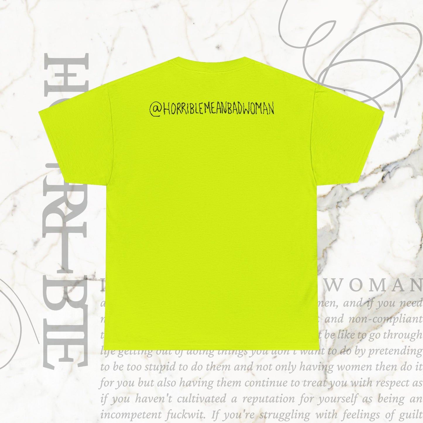 "Pathologically Untameable Shrew" - Heavy Cotton Tee