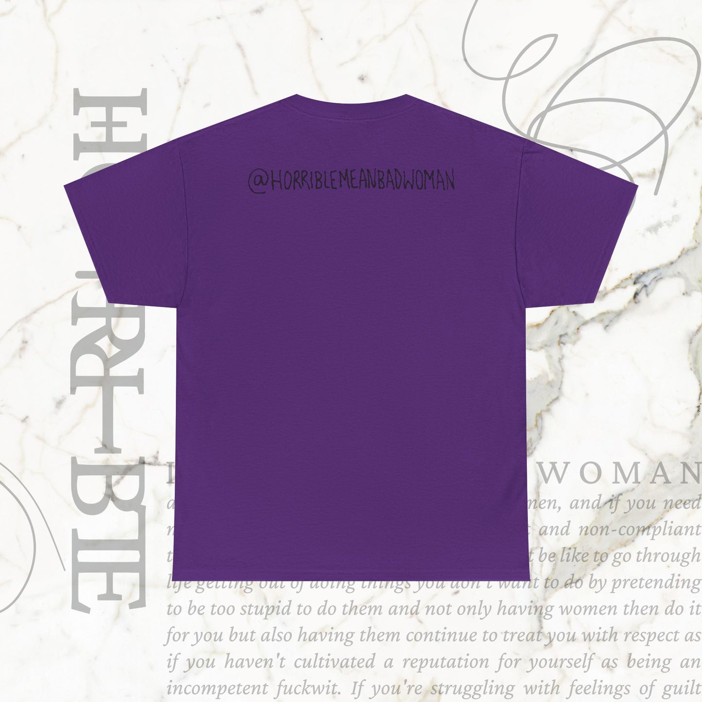 "Pathologically Untameable Shrew" - Heavy Cotton Tee