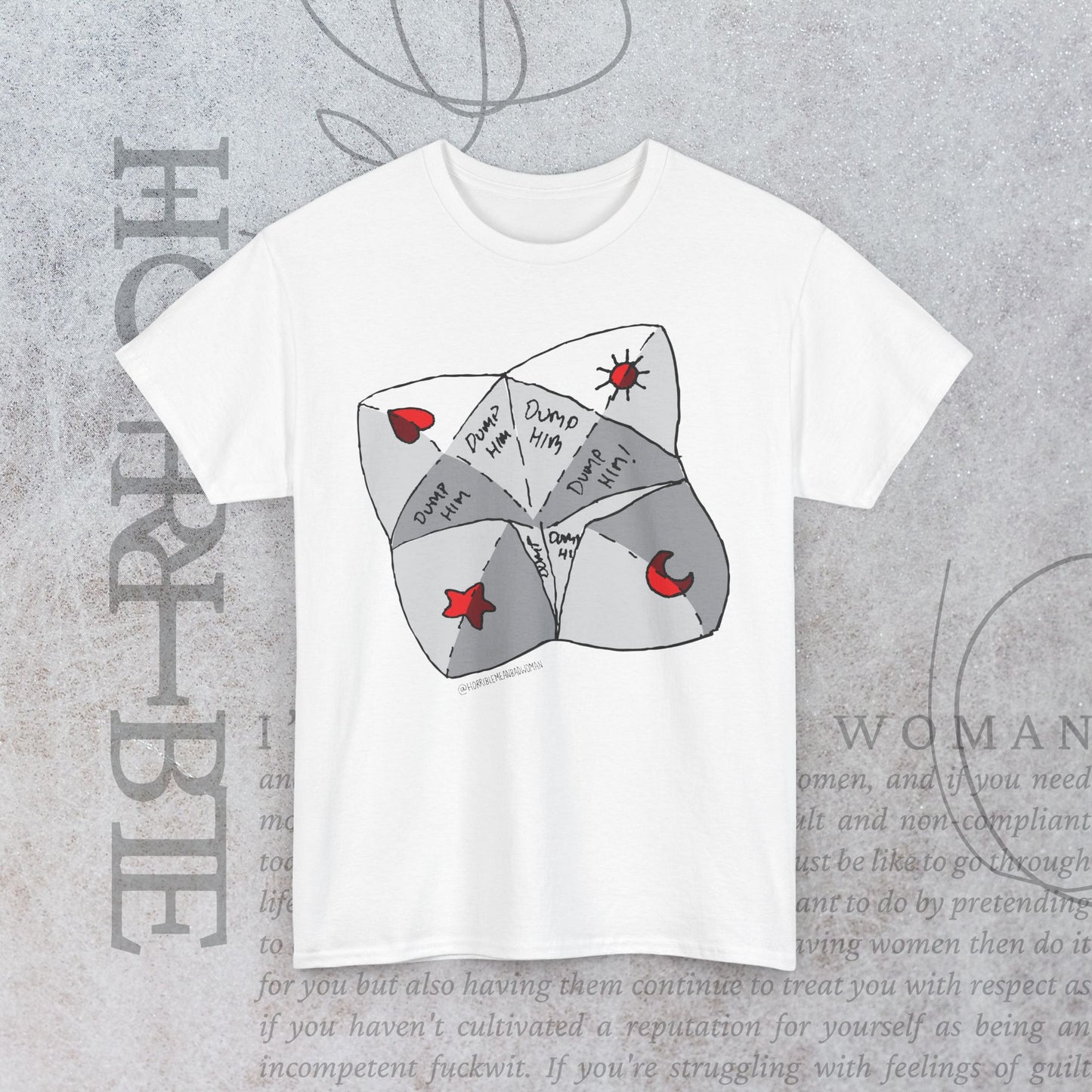 "Dump Him Chatterbox" - Heavy Cotton Tee