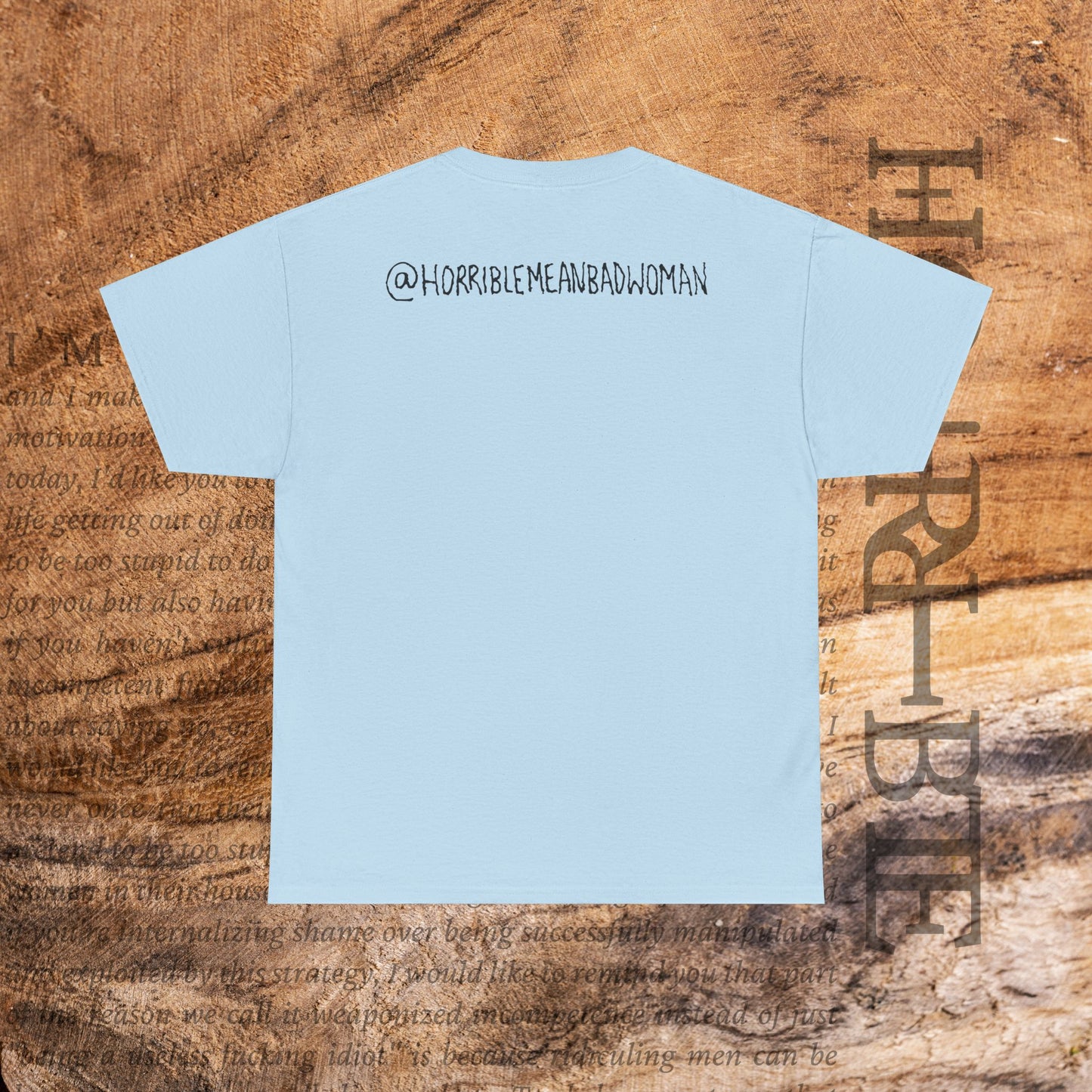 "Internalized Shame/Externalized Anger" - Heavy Cotton Tee