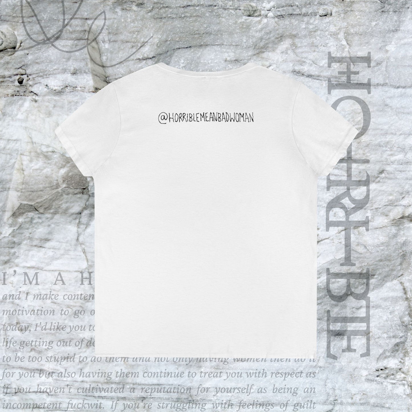 "Man's Best End" - V-Neck T-Shirt