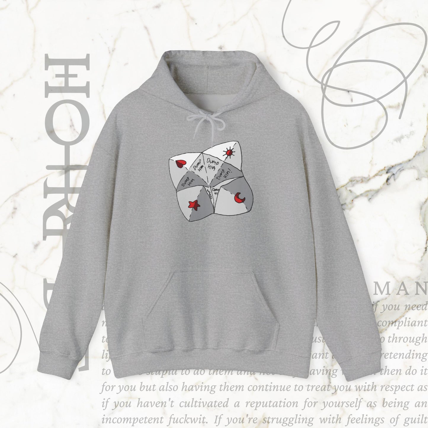 "Dump Him" - Cozy Hoodie