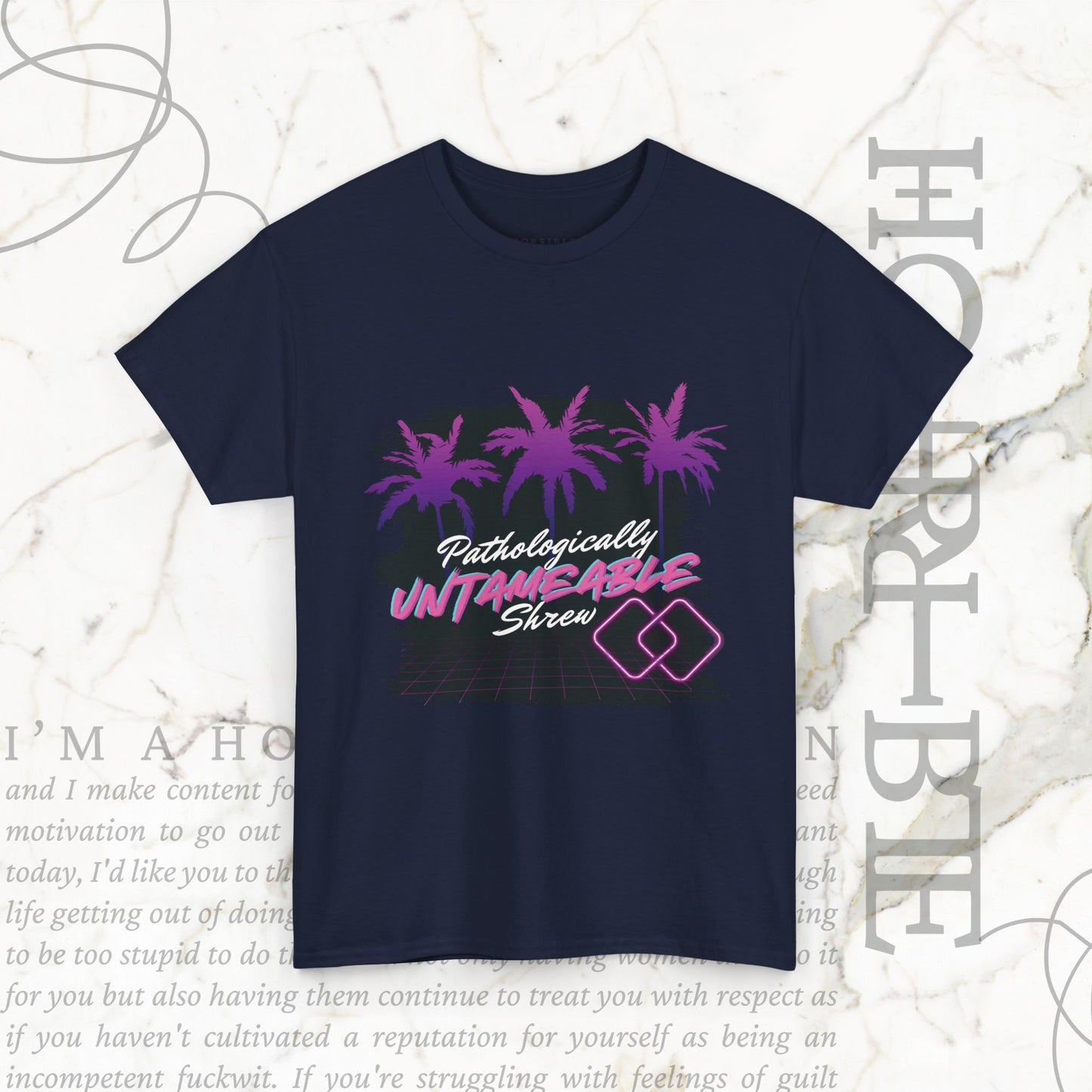 "Pathologically Untameable Shrew" - Heavy Cotton Tee